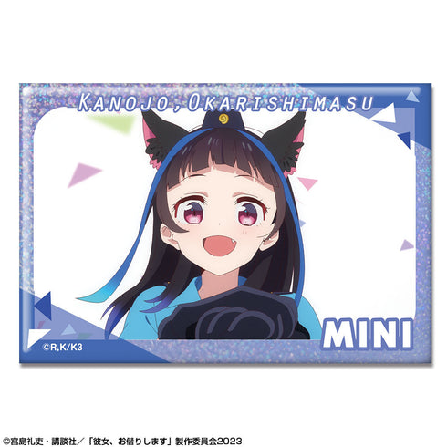 『彼女、お借りします』ホログラム缶バッジ Ver.2 デザイン18(八重森みに/C)【202507再販】